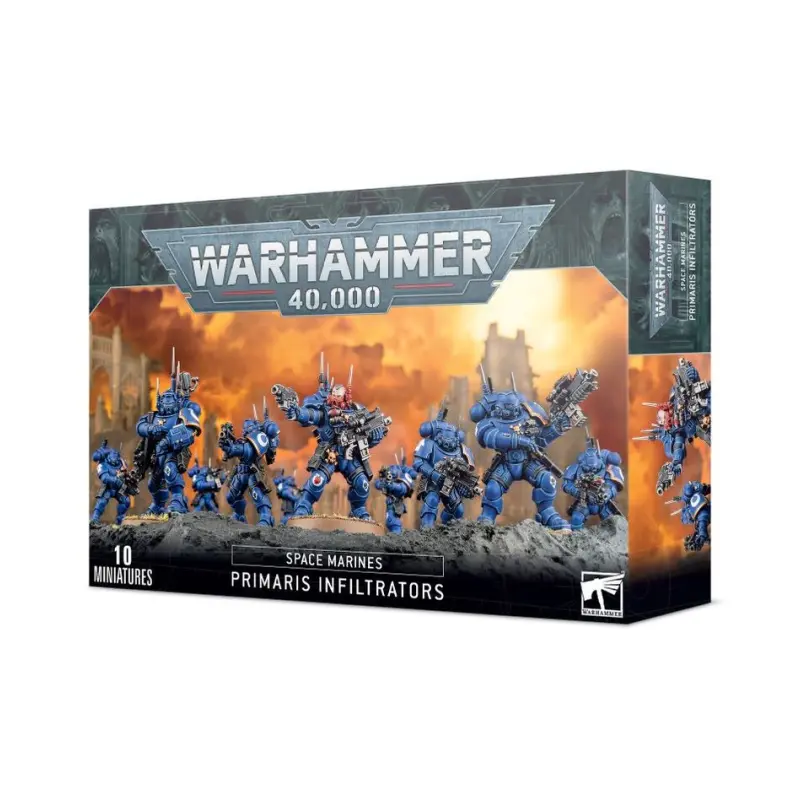 Primaris infiltrators, space marines, warhammer 40k, games workshop, model 48-97
